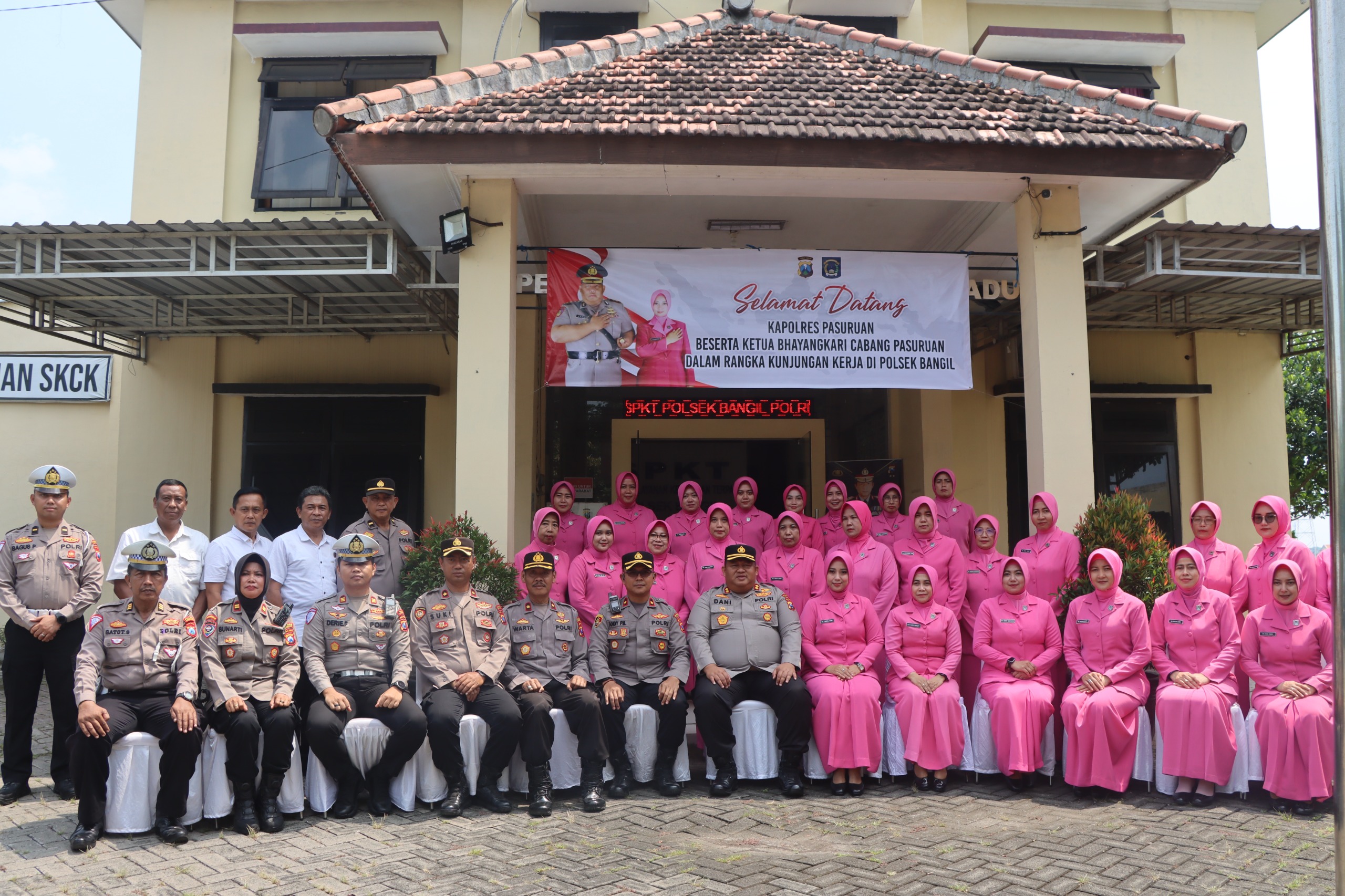 Kapolres Pasuruan Dorong Penguatan Respon Cepat dan Etika Medsos di Polsek Bangil