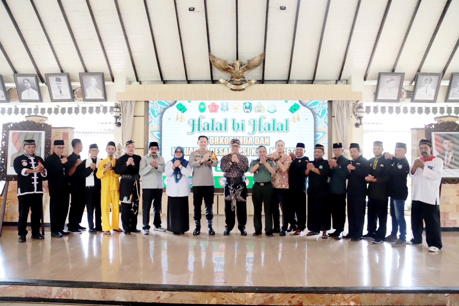 Deklarasi Damai Perguruan Silat di Magetan, Polisi : Komitmen Bersama Ciptakan Keamanan dan Persaudaraan