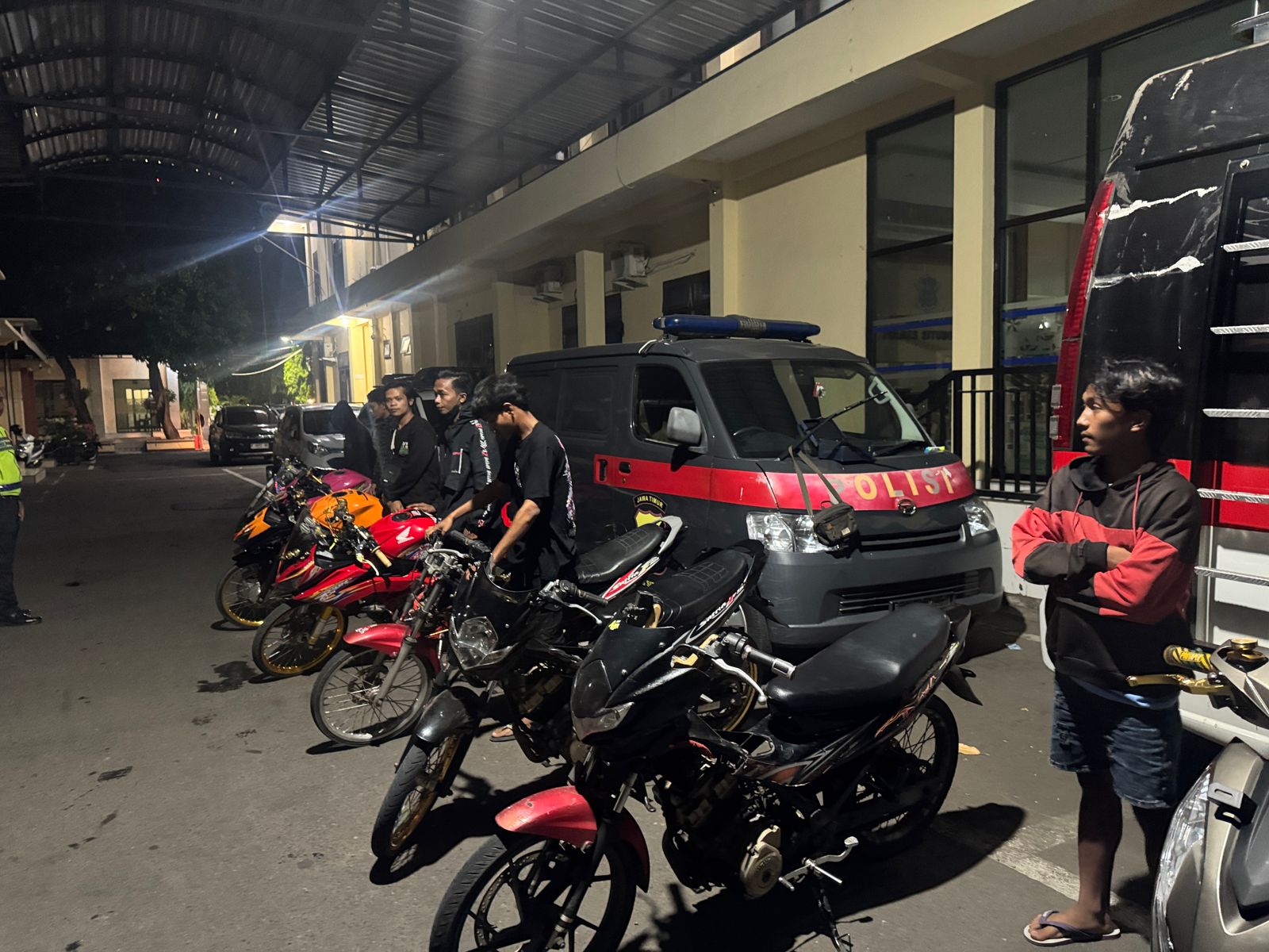 Polisi Amankan 52 Sepeda Motor di Situbondo Tertibkan Balap Liar