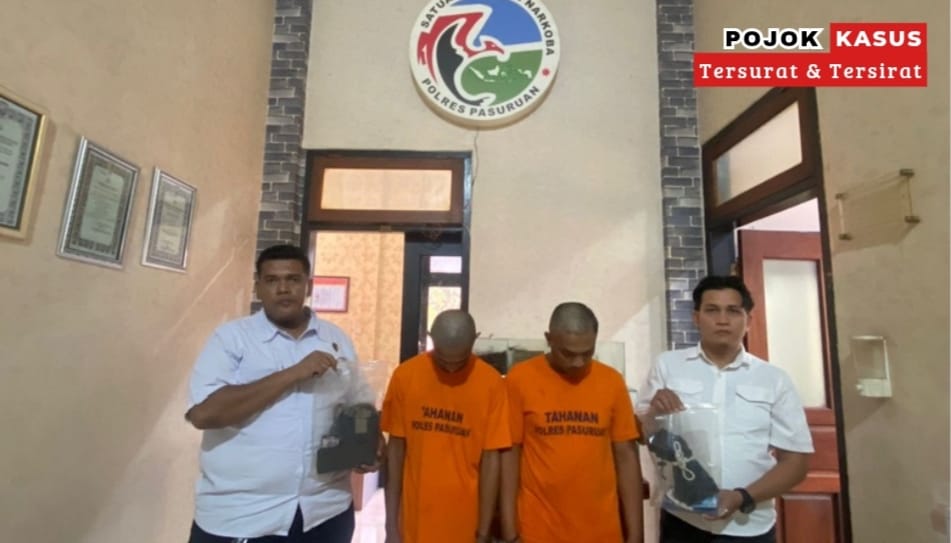 Ungkap Kasus Peredaran Sabu, Polres Pasuruan Amankan Dua Pengedar