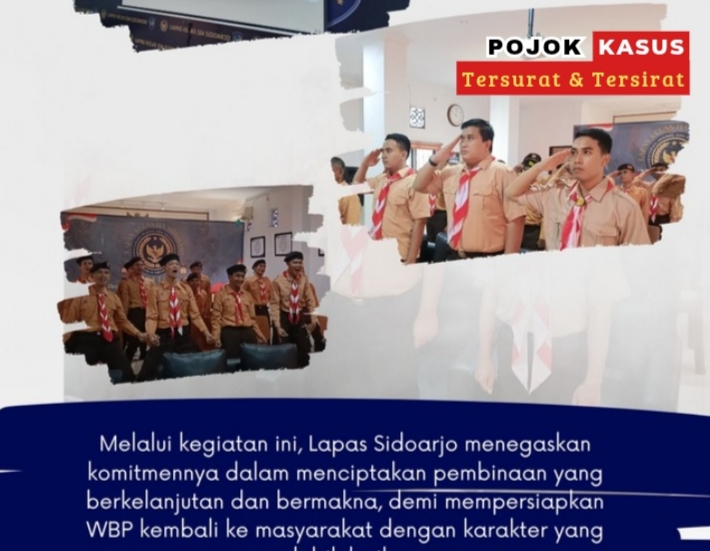 Lapas Sidoarjo Ikuti Pembukaan Perkemahan Satya Dharma Bhakti Pemasyarakatan 2025