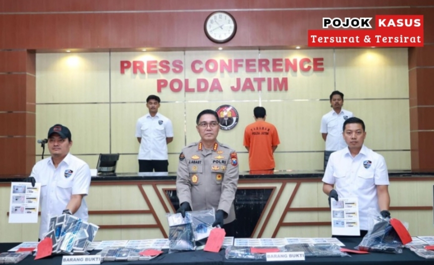 Polda Jatim Berhasil Ungkap Manipulasi Data Modus MBG, Tersangka Asal Nganjuk Diamankan