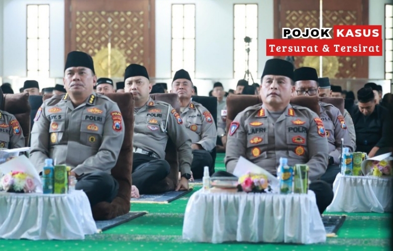 Dedikasi Untuk Indonesia Damai Polda Jatim Gelar Doa dan Zikir Bersama Sambut Hari Bhayangkara ke – 79