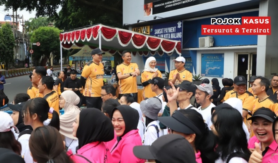 Peringati Hari Bhayangkara ke-79 Polresta Malang Kota Ajak Masyarakat ‘Uklam Tahes’ Susuri Kayutangan Heritage