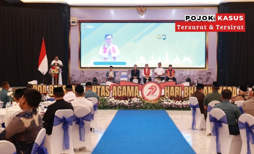 Polda Jatim Gelar Doa Bersama Lintas Agama Sambut Hari Bhayangkara ke – 79
