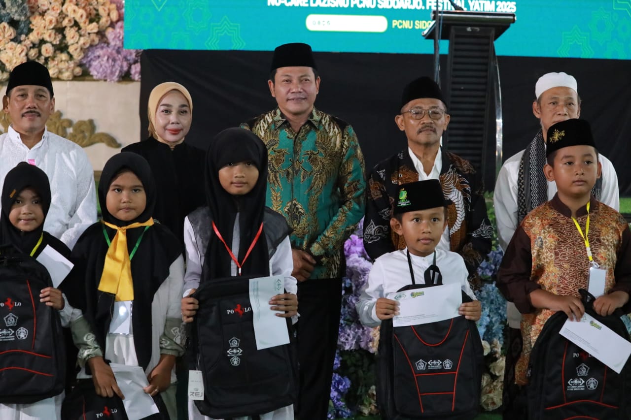 Dapat Gelar Bapak Yatim Piatu Sidoarjo, Bupati Subandi Ajak Seluruh Elemen Peduli Anak Yatim Piatu