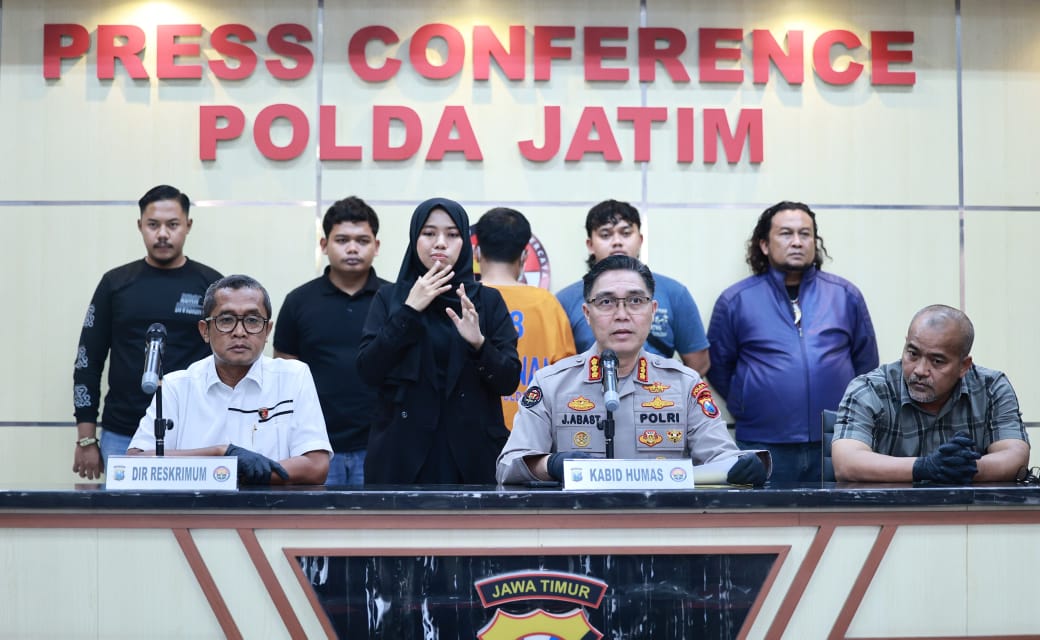 Polda Jatim Ungkap Kasus Asusila Anak di Blitar Tersangka Terancam 15 Tahun Penjara