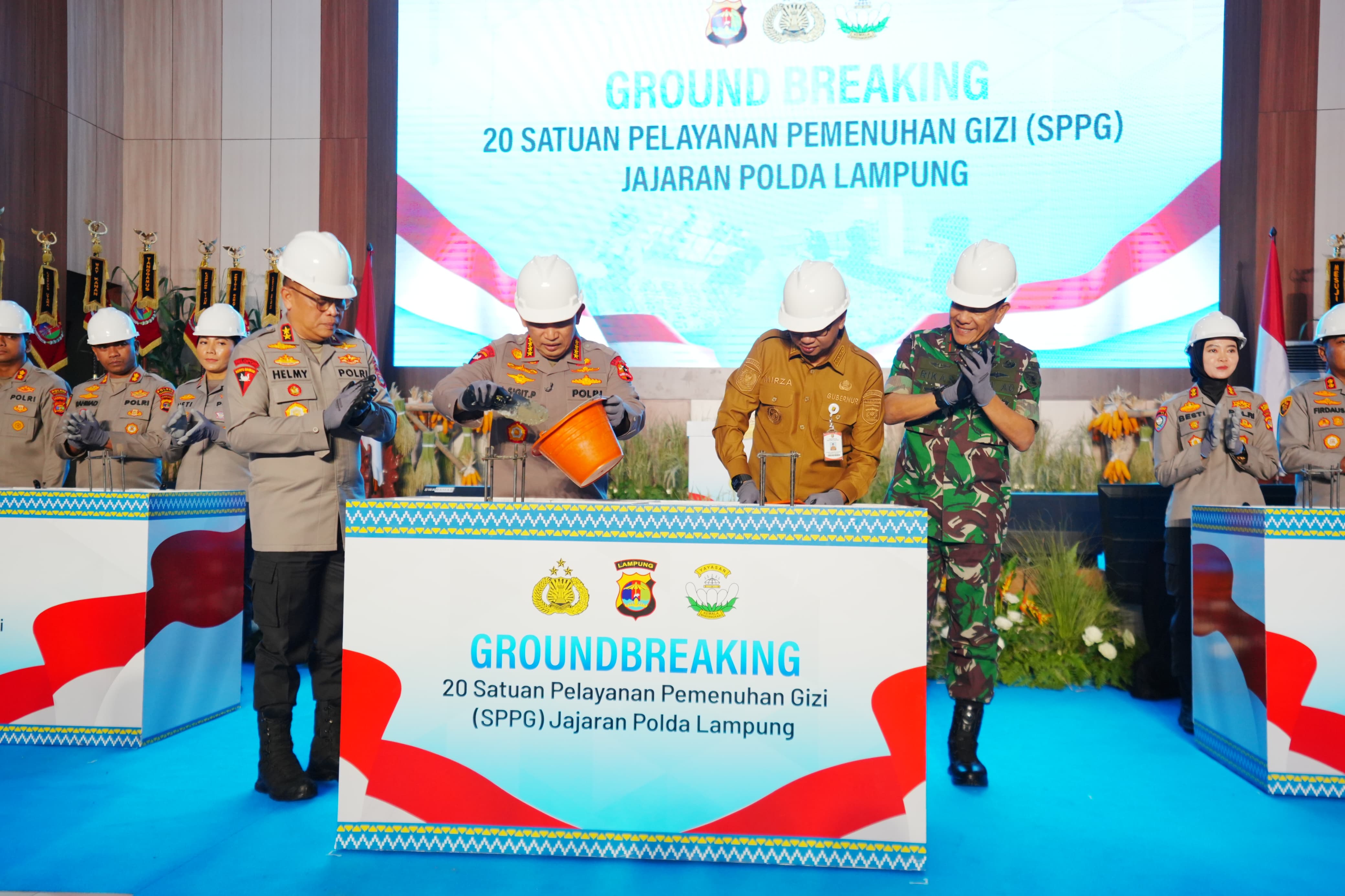Kapolri Targetkan Bangun 409 SPPG se-Indonesia Akhir Tahun Ini