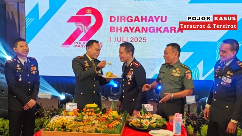HUT Bhayangkara ke-79 di Lapangan Pemkab Gresik, Momentum Sinergi TNI-Polri