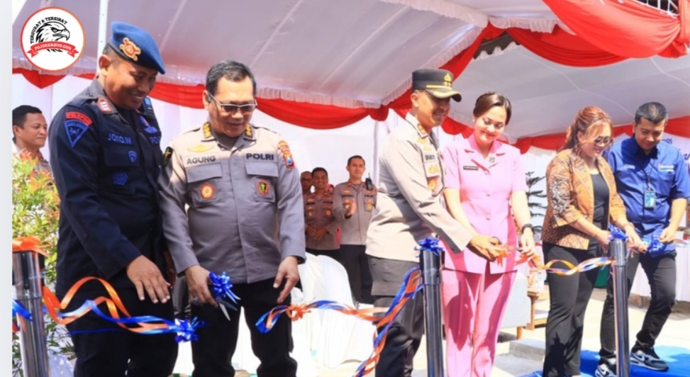Tingkatkan Kesejahteraan Anggota, Kapolres Kediri Kota Resmikan Perumahan Grand Dharaka