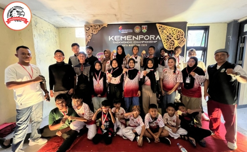 Kontingen Taekwondo Kodim 0829/Bangkalan Raih 30 Medali di Kejurnas Kemenpora 2025