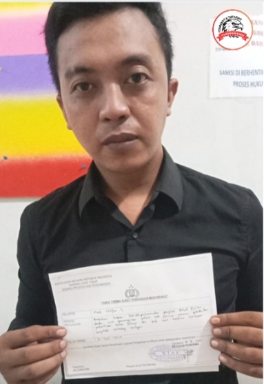 Diduga Terlibat Mediasi Tanpa Undangan Resmi, Laporkan Polsek Krian ke Propam Polda