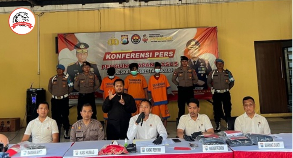 Polisi Amankan Tujuh Pelaku Pengeroyokan di Depan Pabrik Gula Candi Sidoarjo