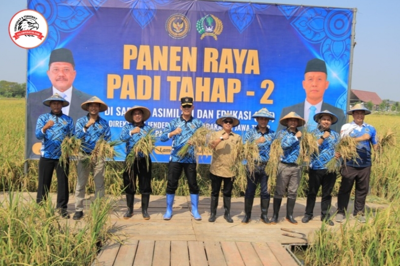 Panen Raya Implementasi Asta Cita Presiden RI di SAE Lapas Lamongan, Kakanwil: 10 Ton Padi dari Pemasyarakatan Jawa Timur