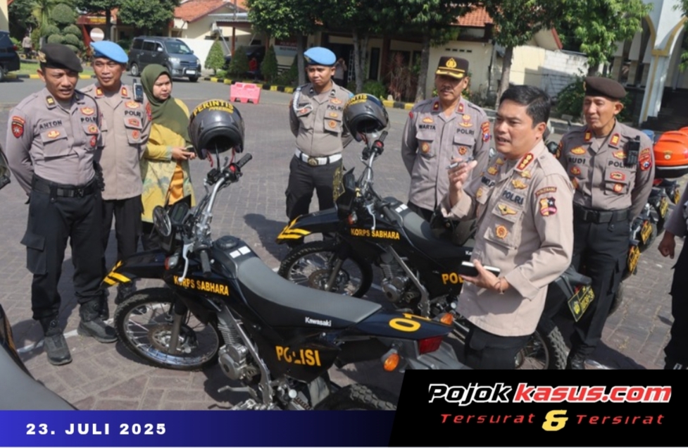 Tim Puslitbang Polri Tinjau Kendaraan Dinas Operasional di Polres Pasuruan