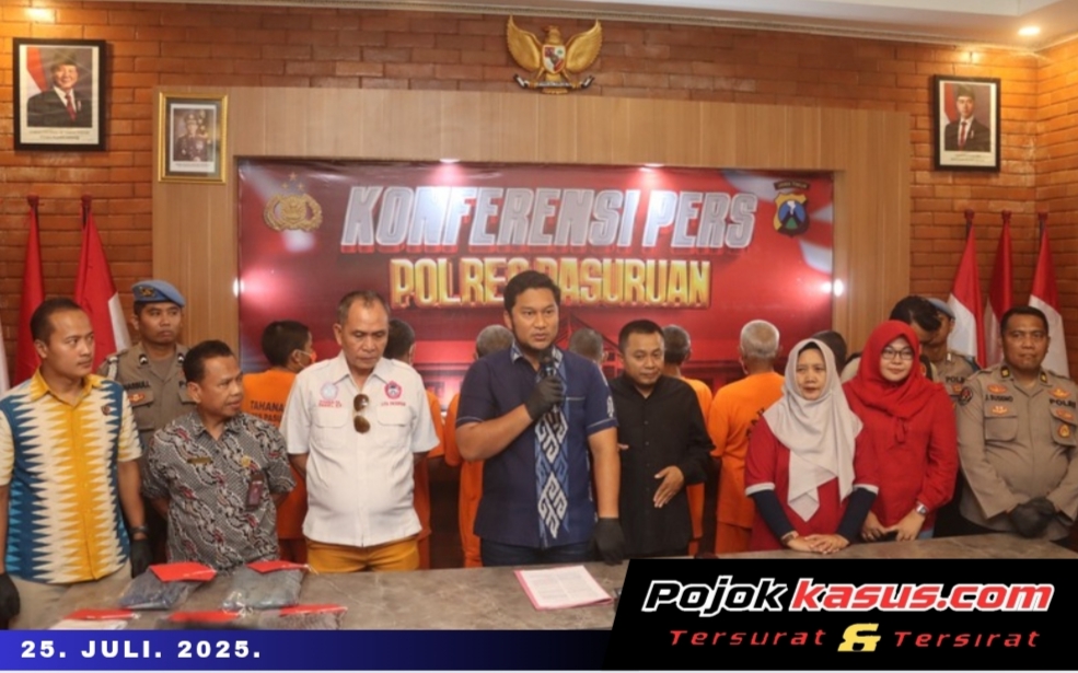 Polres Pasuruan Reales Kasus Asusila di Tutur, 7 Orang Ditetapkan Sebagai Tersangka