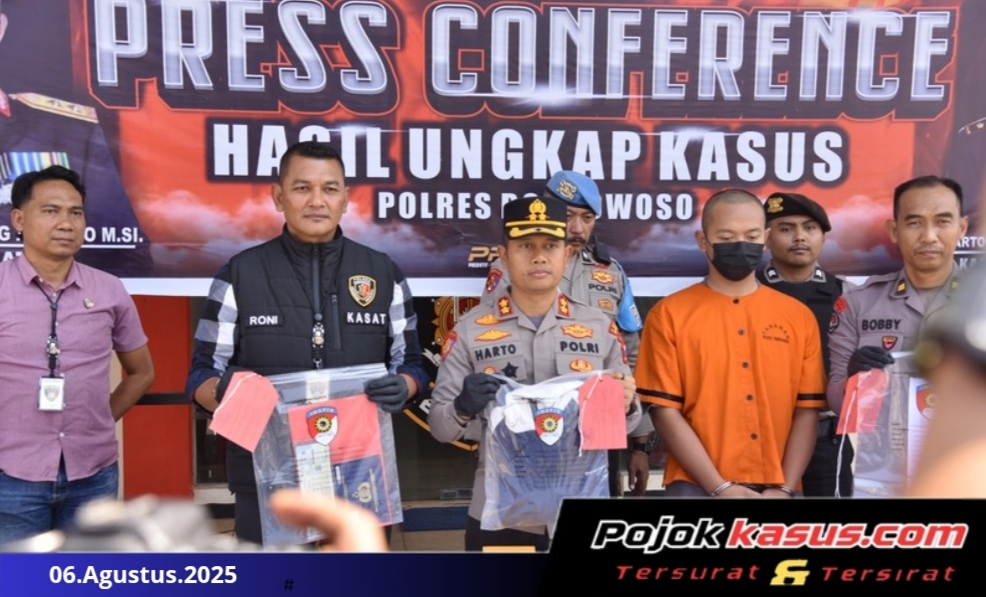 Polres Bondowoso Ungkap Kasus Laporan Palsu Ngaku Korban Begal