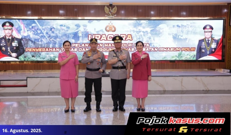 Komjen Dedi Prasetyo Resmi Dilantik Jadi Wakapolri