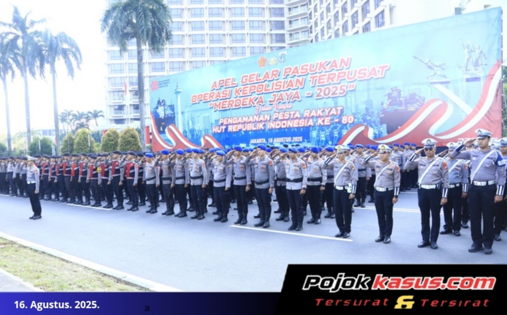 9.035 Personel dikerahkan untuk Amankan HUT ke-80 RI