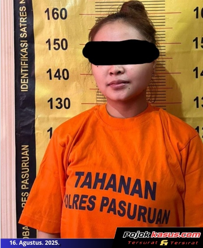 Polres Pasuruan Ringkus Wanita Warga Pandaan yang Fasilitasi Peredaran Narkoba