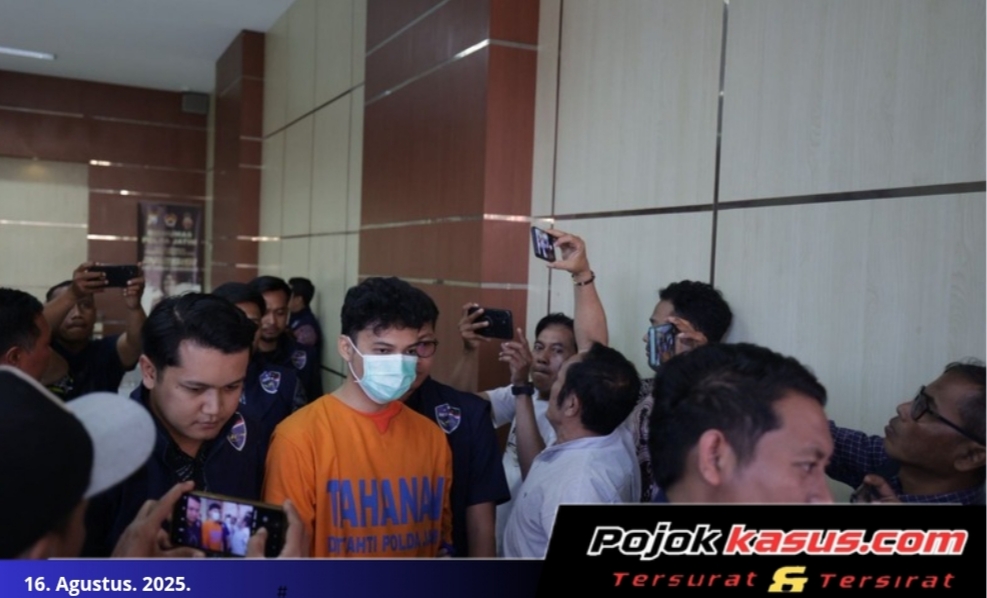 Gerak Cepat Polda Jatim, Amankan Pemuda Jakarta Selatan. Tersangka Penyebaran Konten Pornografi Anak Lewat Medsos.