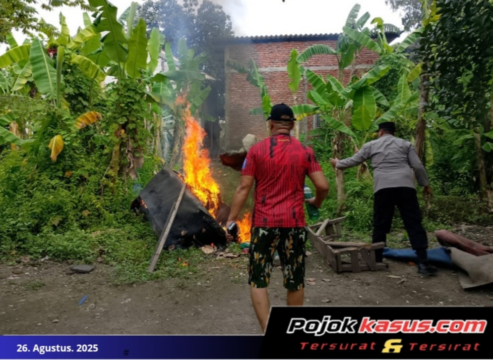 Respon Cepat Pengaduan Masyarakat Polisi Bongkar Arena Sabung Ayam di Sidoarjo