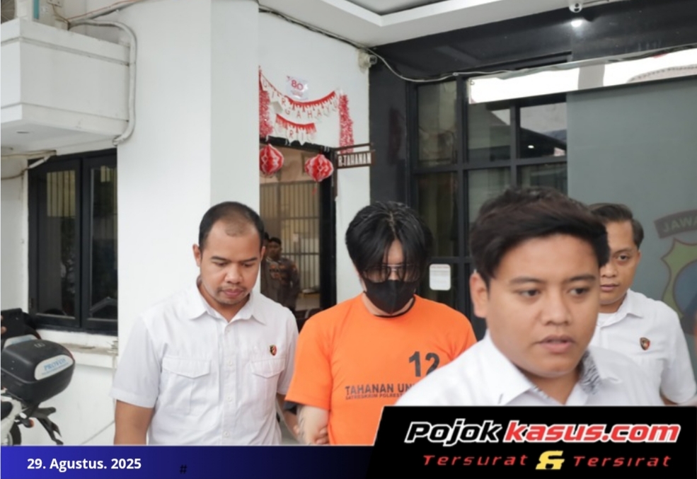 Peduli Kaum Rentan Polrestabes Surabaya Amankan Tersangka KDRT yang Sempat Viral di Medsos