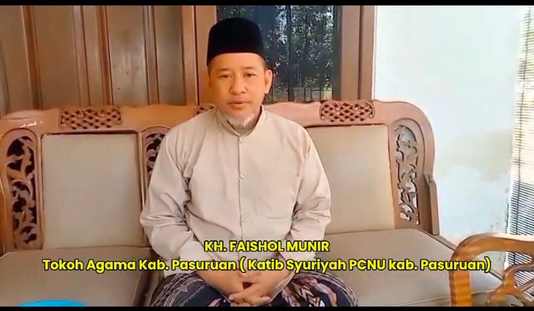 KH Faishol Munir Imbau Warga Pasuruan Jaga Kondusivitas, Tidak Terprovokasi Isu yang membuat kerusakan