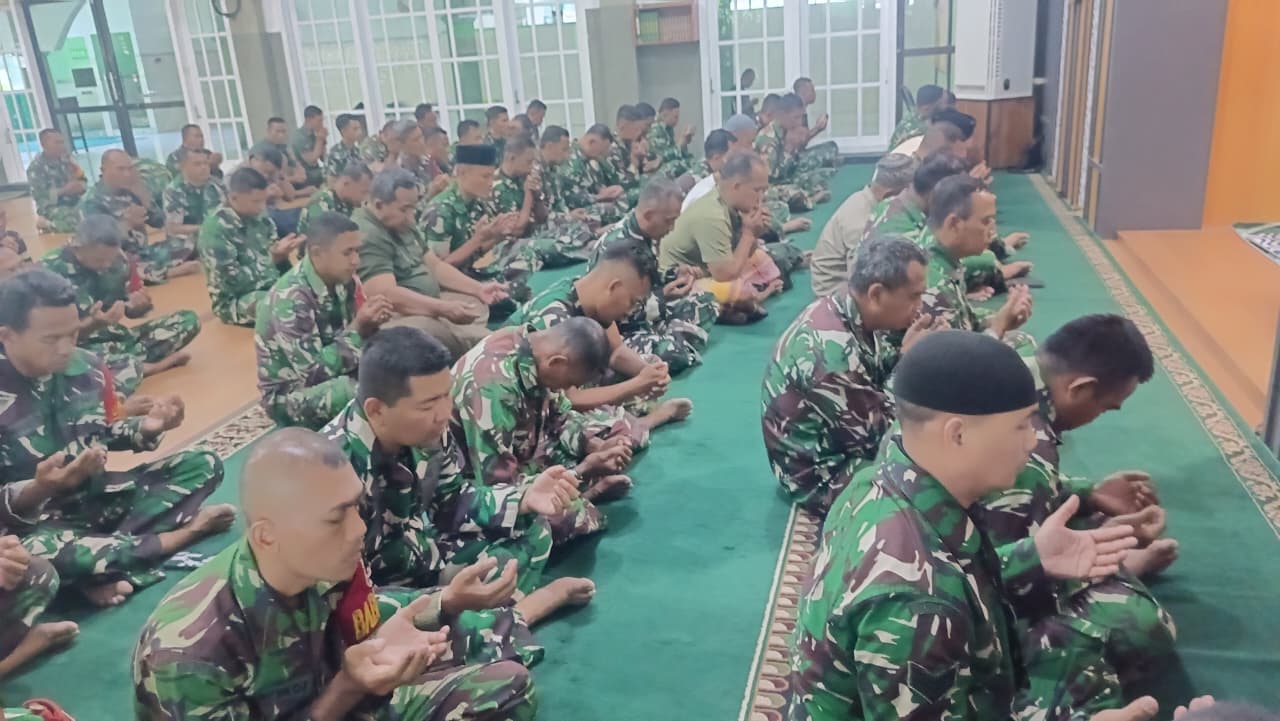 Doa Bersama Kodim 0817/Gresik: Pererat Persatuan dan Kesatuan Bangsa