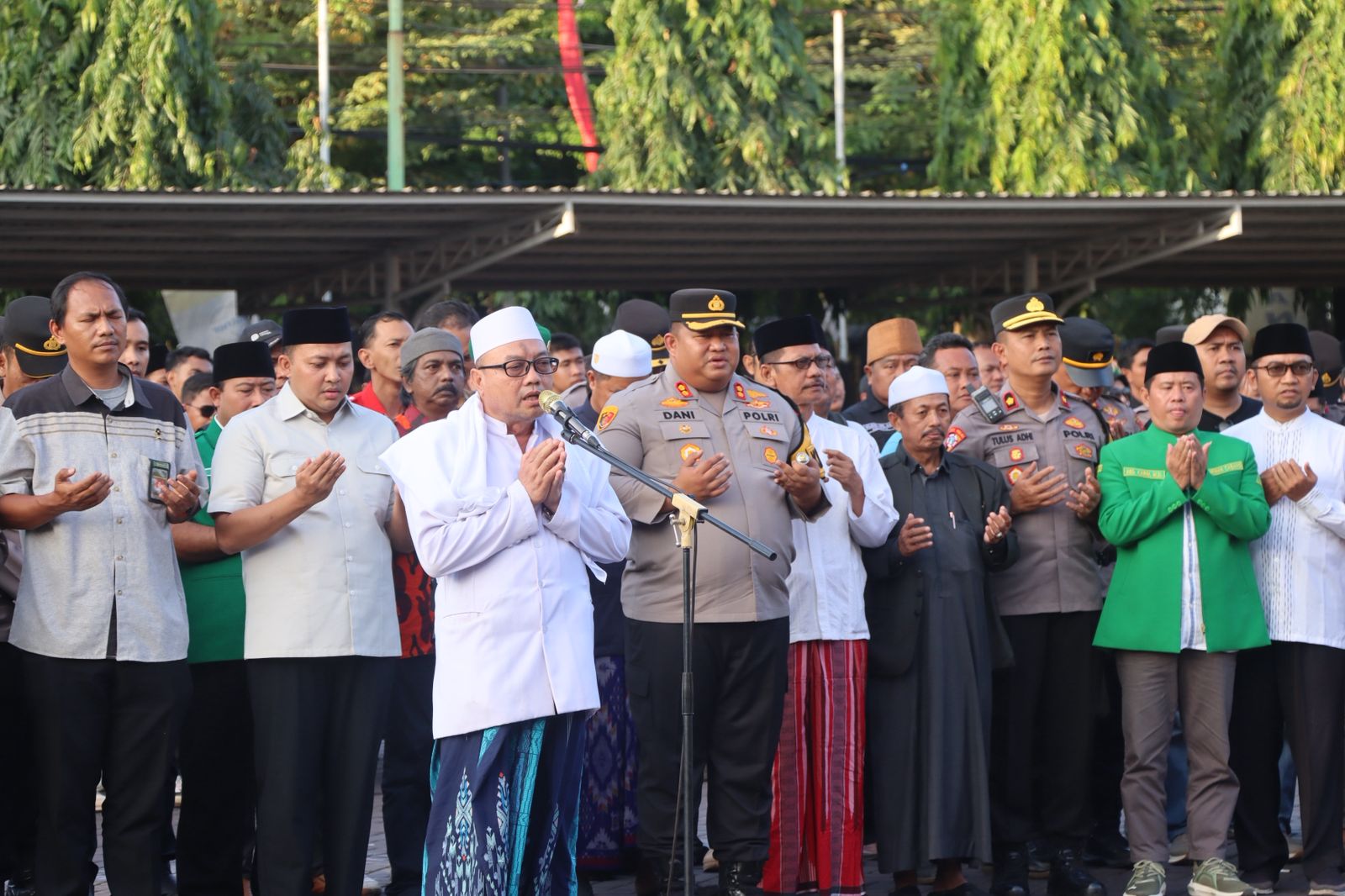 Apel Kebangsaan Dan Do’a Bersama, Kapolres: “Keamanan adalah Tanggung Jawab Kita Bersama”