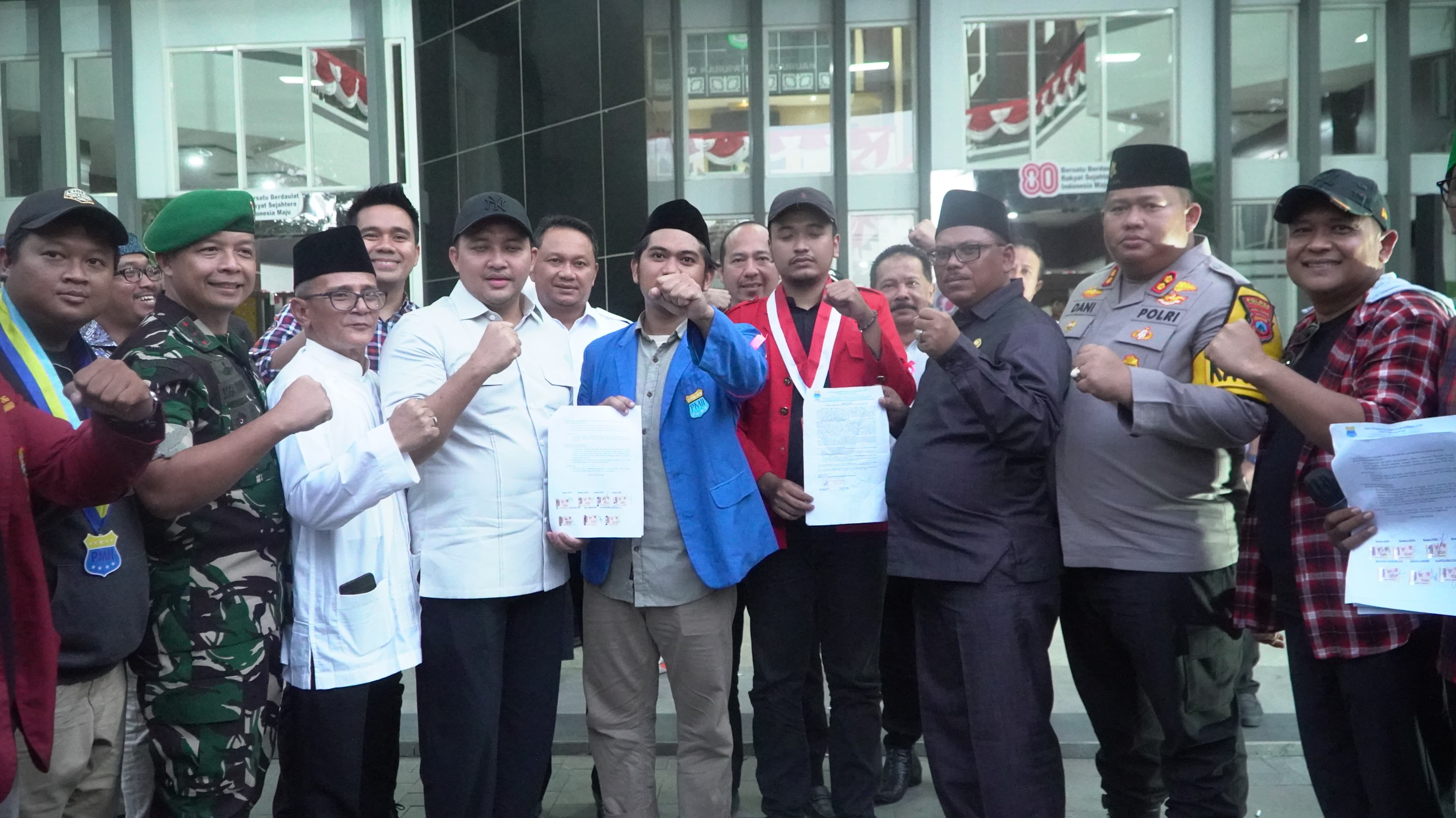 Mahasiswa Cipayung Plus Gelar Audiensi dengan Forkopimda, Kapolres: Audiensi Berjalan Aman