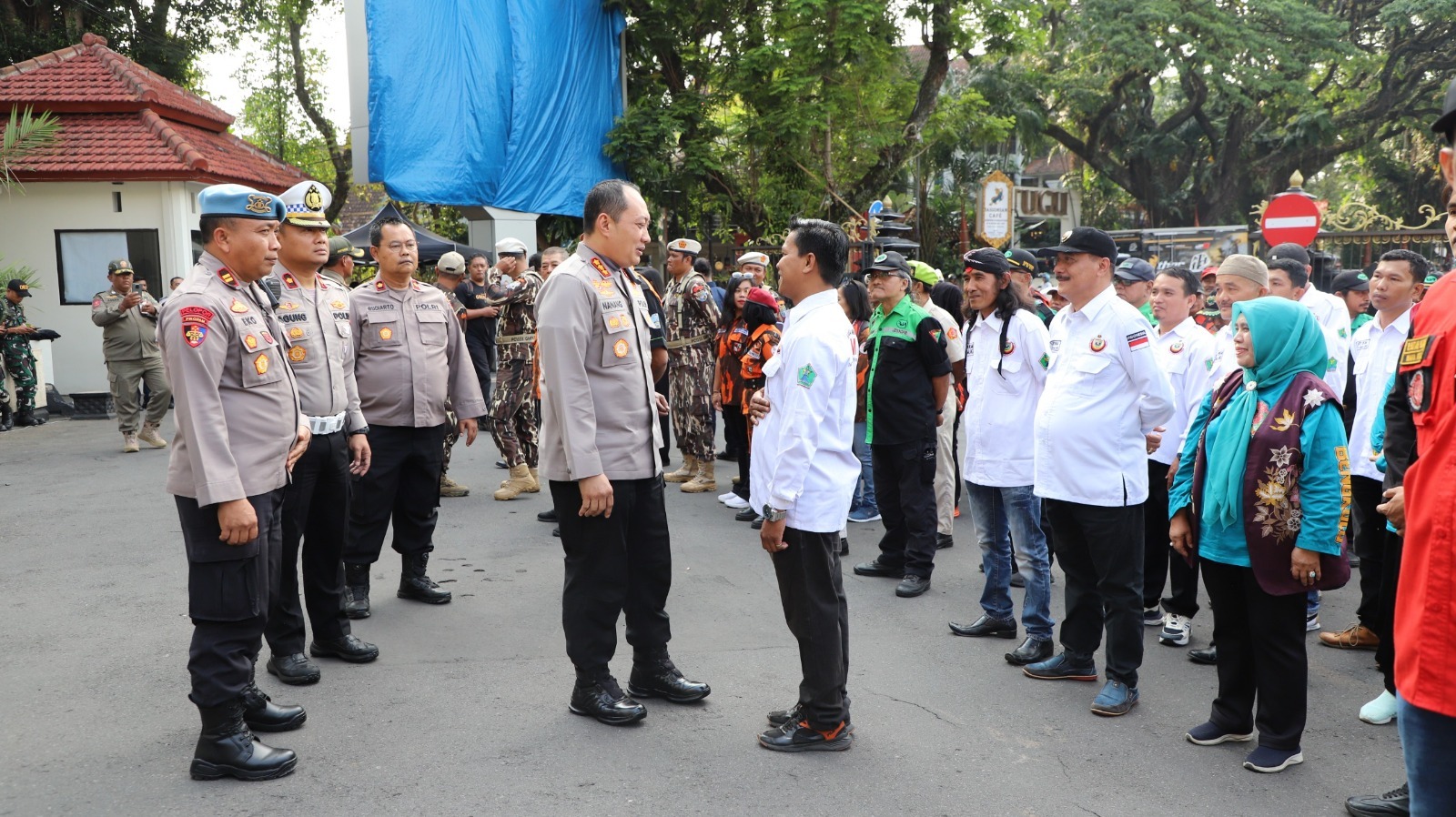 Ajak Warga Jogo Malang Kapolresta Malang Kota Imbau Waspadai Provokasi