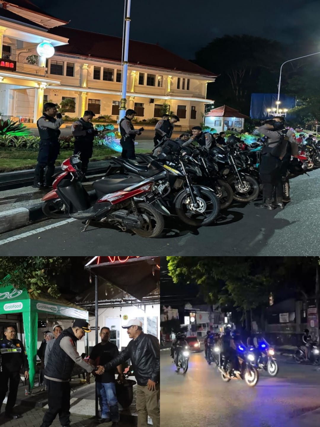 Cooling System: Polresta Malang Kota Patroli KRYD Sinergi Lintas Instansi Jaga Kondusifitas Pascademo