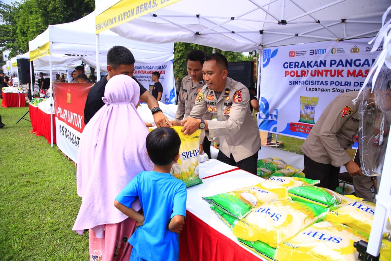 Polri Dukung Gerakan Pangan Murah, Bantu Masyarakat Dapatkan Sembako dengan Harga Terjangkau