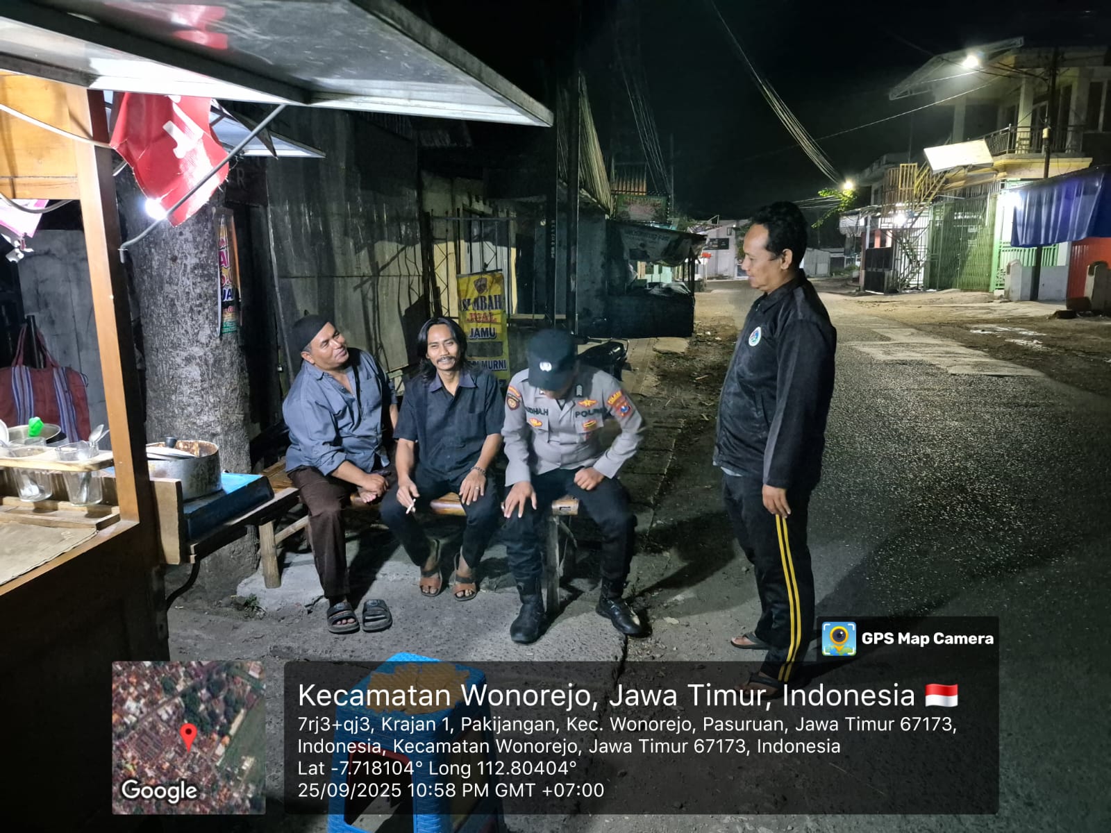 Polsek Wonorejo Tingkatkan KRYD dan Patroli Malam Hadapi Maraknya Perjudian