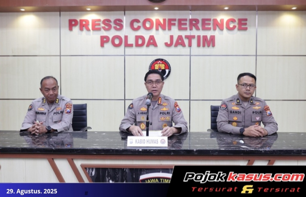 Polda Jatim Tindak Tegas Aksi Anarkis Kerugian Capai Rp124 Miliar, 580 Orang Diamankan