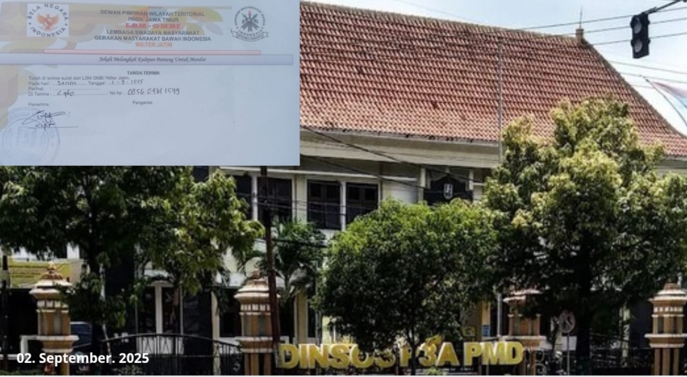 Buntut Polemik Anggaran Internet yang Fantastis, LSM GMBI Jawa Timur Layangkan Surat Klarifikasi ke Dinas Terkait