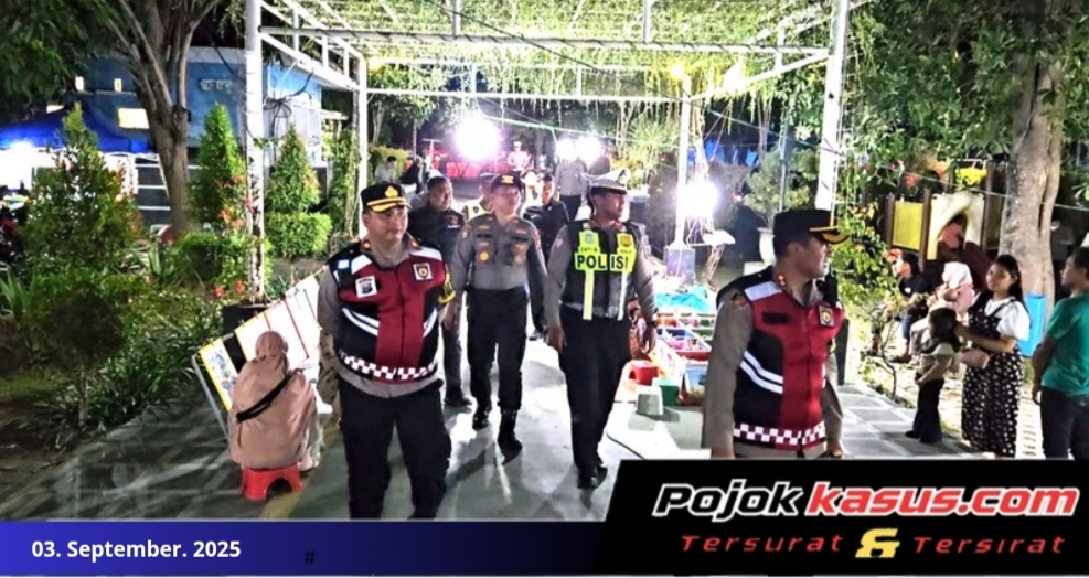Personel Gabungan Polres Probolinggo Gelar Patroli Skala Besar Pastikan Situasi Aman dan Kondusif