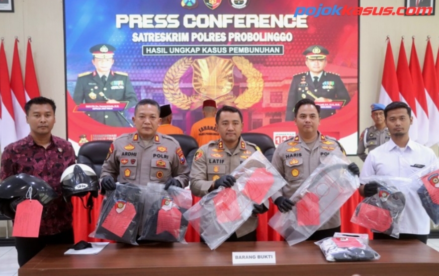 Polres Probolinggo Amankan Ayah dan Anak Tersangka Pembunuhan Maut di Sukapura