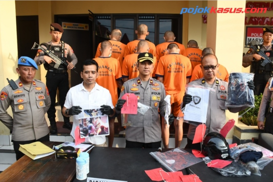 Polisi Berhasil Amankan 91 Orang Diduga Pelaku Kerusuhan dan Pengrusakan di DPRD Kota Madiun