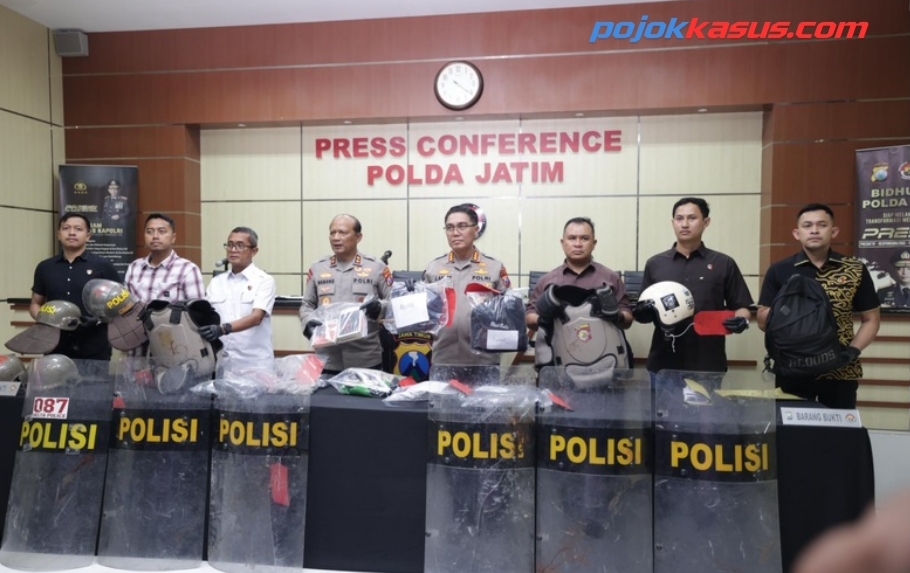 Polda Jatim Ungkap Ratusan Pelaku Aksi Anarkis di 10 Kota, Kerugian Capai Rp 256 Miliar
