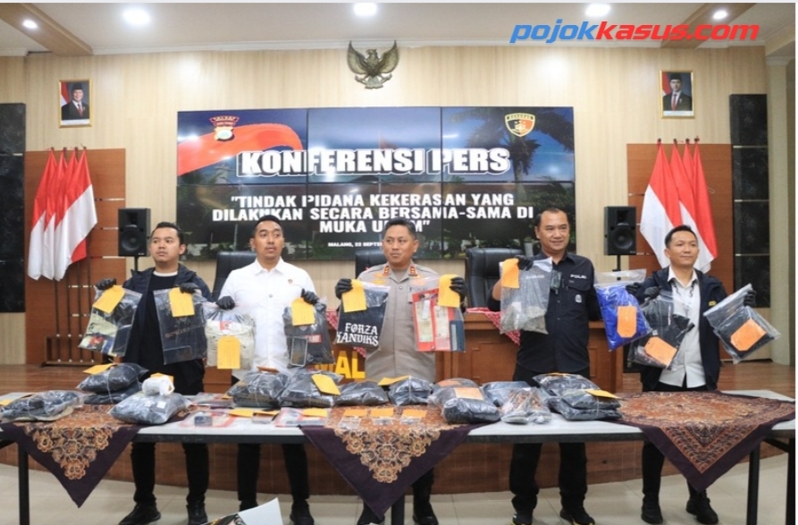 Polres Malang Tetapkan 21 Tersangka Perusakan Kantor Polisi, 6 Diantaranya ABH