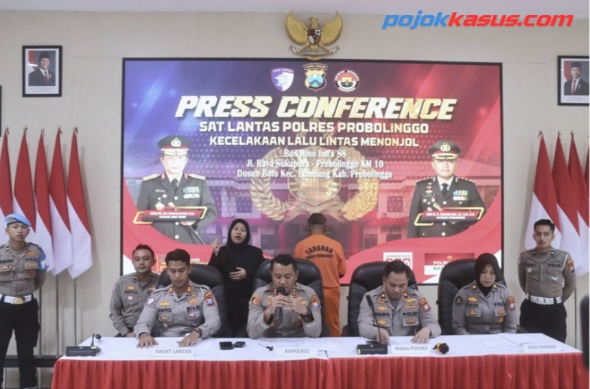 Polres Probolinggo Tetapkan Sopir Bus Pariwisata sebagai Tersangka Laka di Jalur Bromo