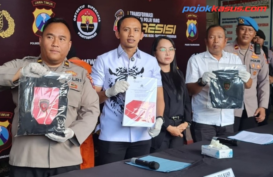 Polisi Amankan Oknum Pesilat di Tulungagung yang Aniaya Wakapolsek Pakel