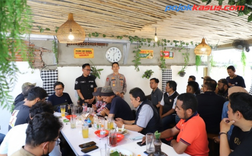 Silaturahmi Pupuk Sinergi, Polresta Malang Kota Ajak Awak Media Jadi Garda Terdepan Jogo Malang