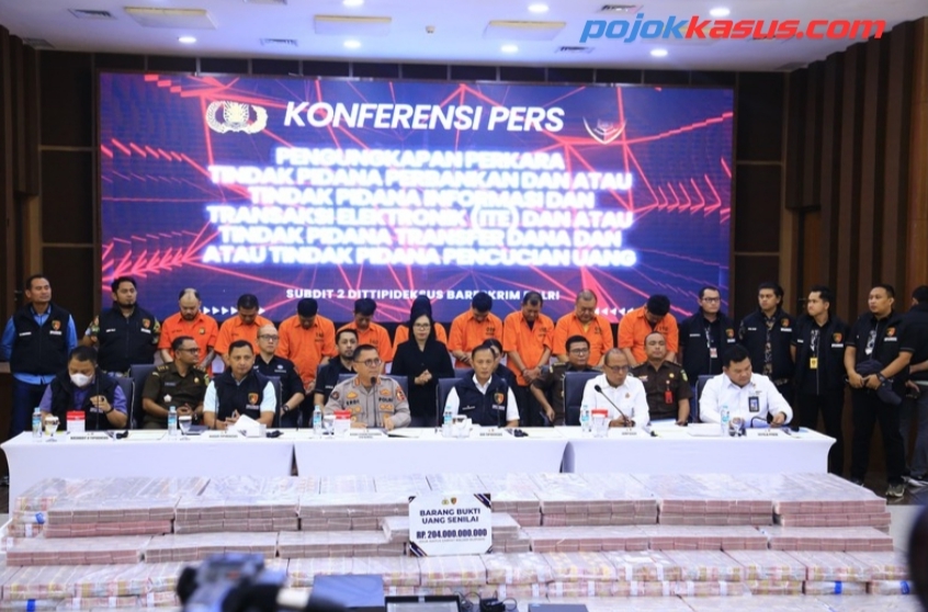 Bareskrim Polri Ungkap Sindikat Pembobolan Rekening Dormant Senilai Rp204 Miliar, 9 Tersangka Diamankan