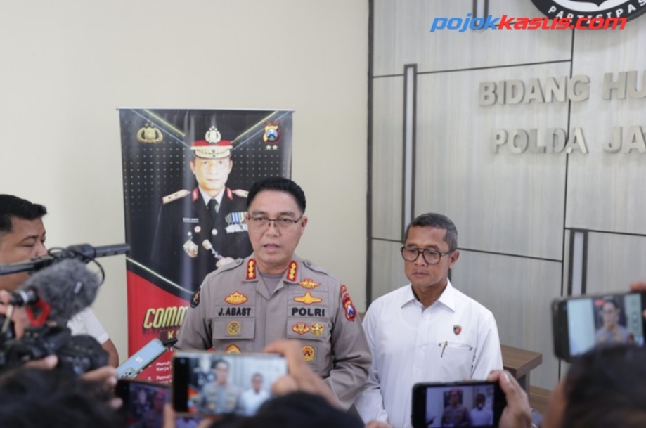 Polda Jatim Amankan Tersangka MF Alias P Diduga Kuat Terlibat Penghasutan Aksi Anarkis di Kediri