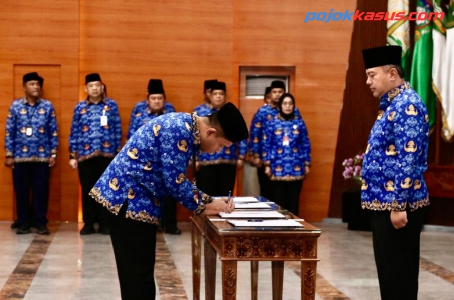 Lantik 1.256 PPPK dan 47 Pejabat Fungsional, Sekjen Kemendagri Tegaskan Budaya Tanggung Jawab dalam Bekerja*