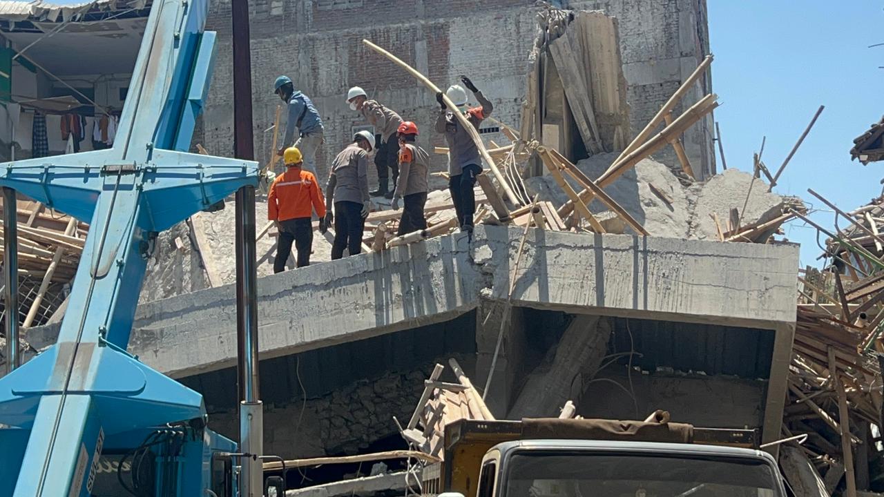 Polresta Sidoarjo Terjunkan 208 Personel Amankan Proses Evakuasi di Ponpes Al Khoziny