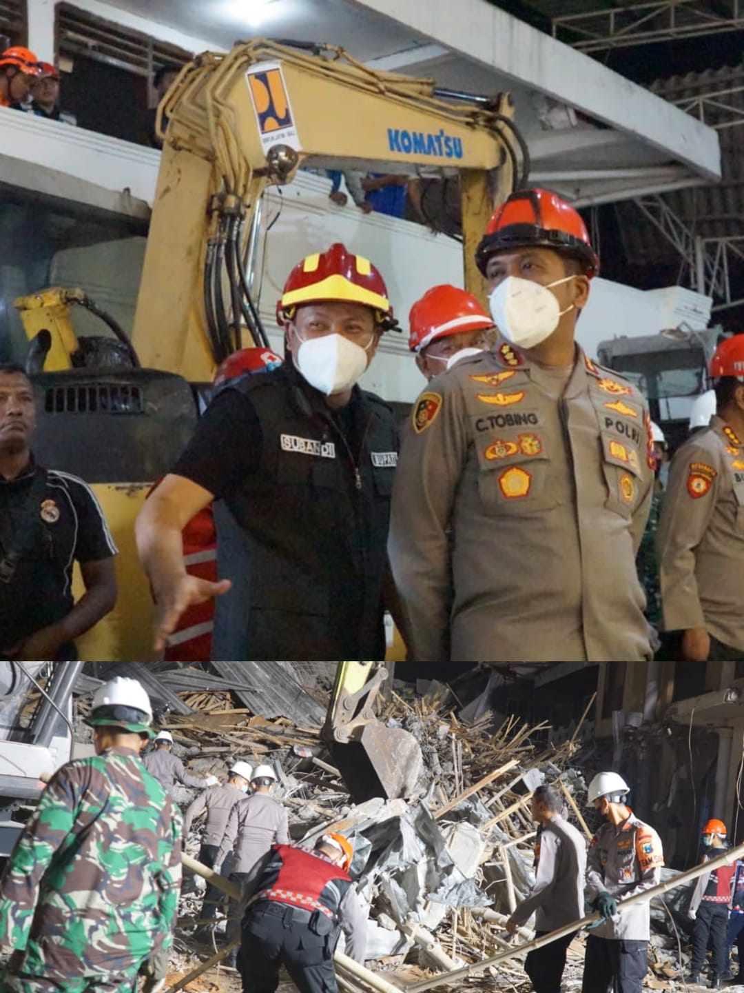 Cari Korban di Reruntuhan Ponpes Al Khoziny, Bupati Sidoarjo: Alhamdulillah, Proses Evakuasi Membuahkan Hasil